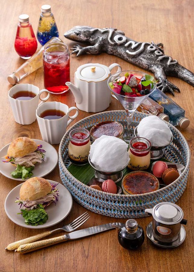 「モンスーン アフタヌーンティーセット」イメージ