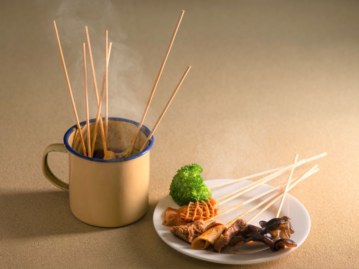 麻辣烫串（マーラー串）400円