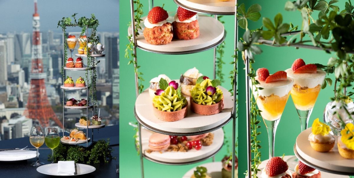 【ザ サン & ザ ムーン（レストラン）】六本木ヒルズ森タワー52階の「天空の森」をテーマにしたアフタヌーンティーがスタート！