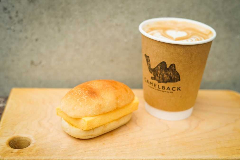 「すしやの玉子サンド」350円