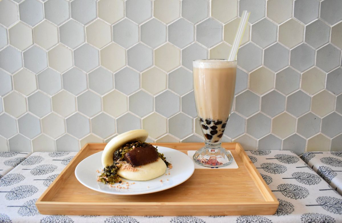 「台湾式ハンバーガー 刈包（グァバオ）」770円