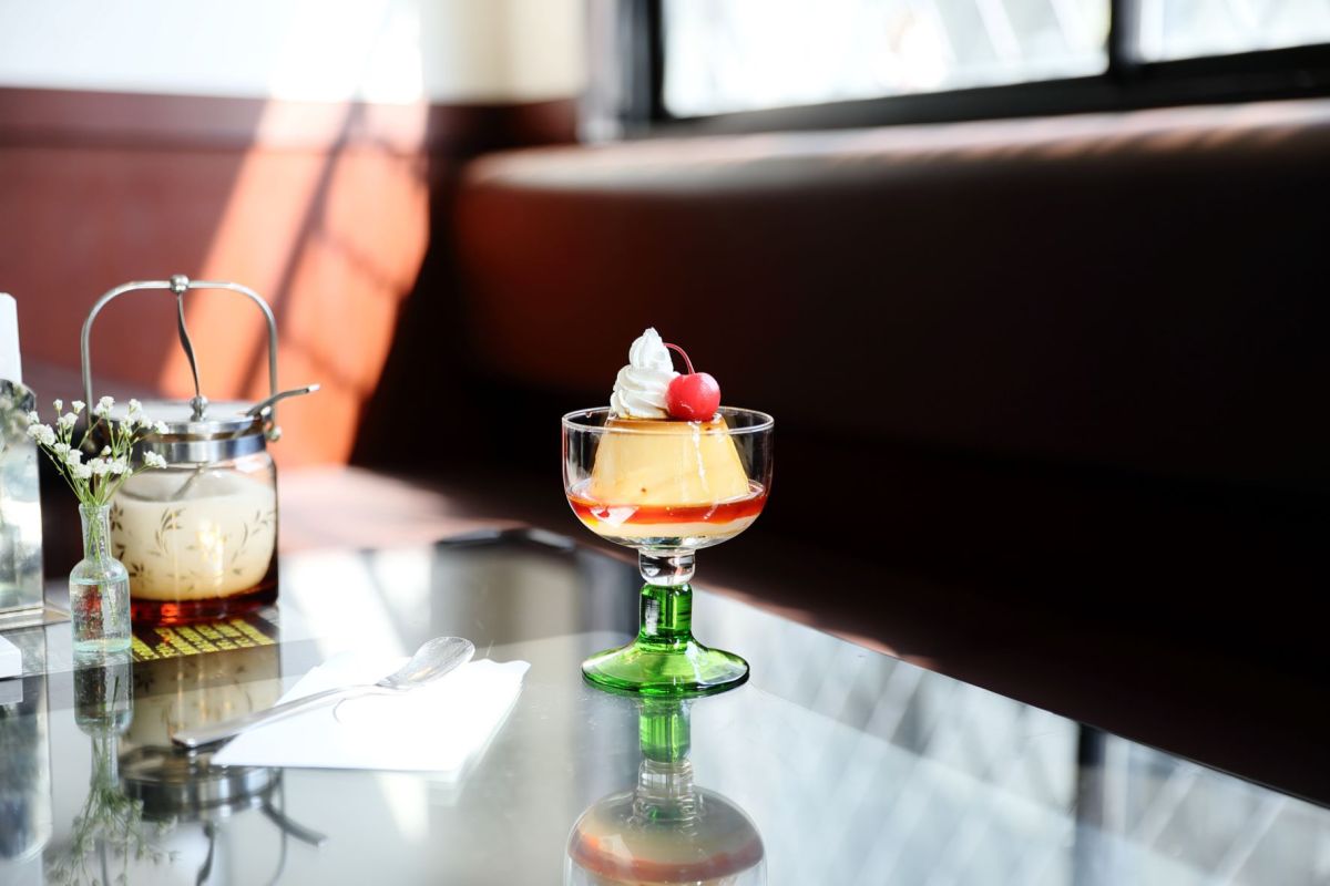 「自家製プリン」500円