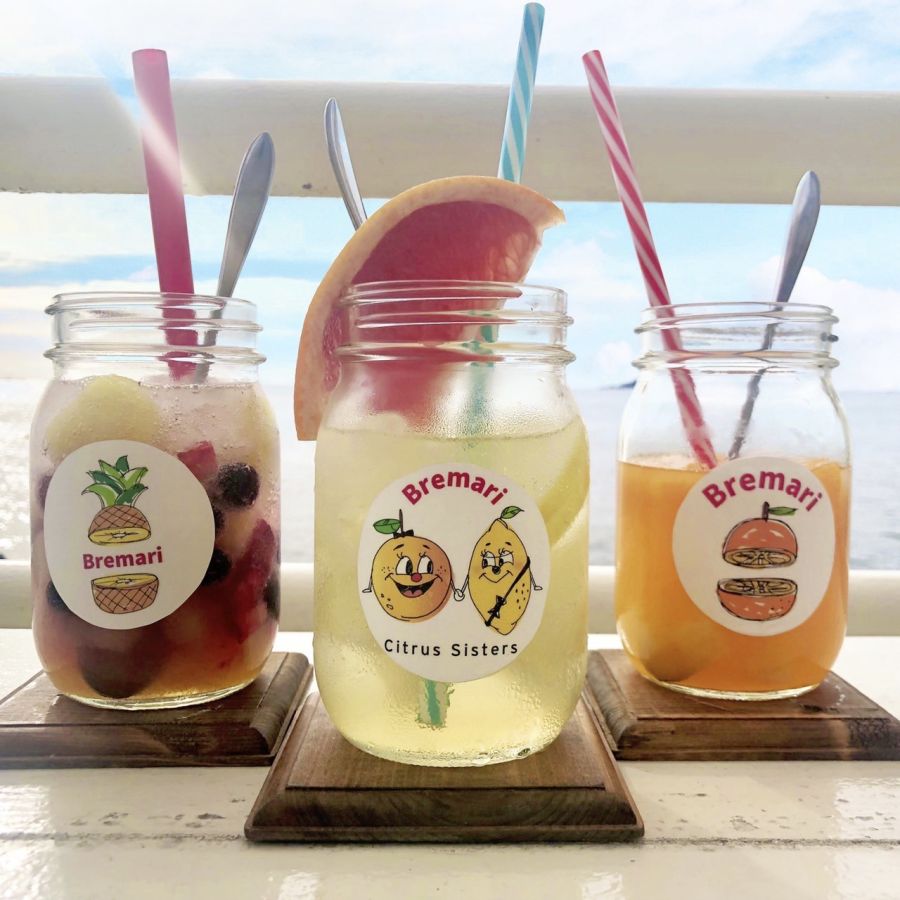 左から「サンセットパイン」「シトラスシスターズ」「みかんココ」各560円