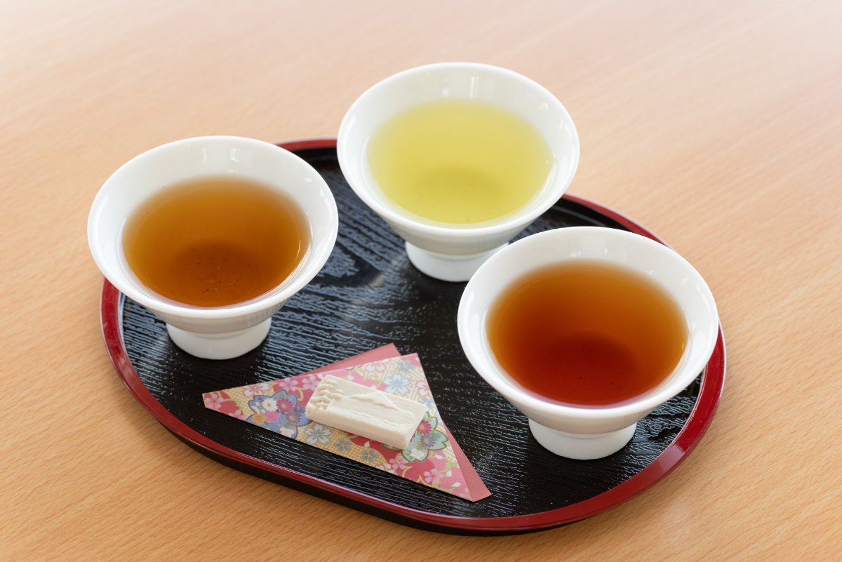 静岡茶テイスティングセット800円