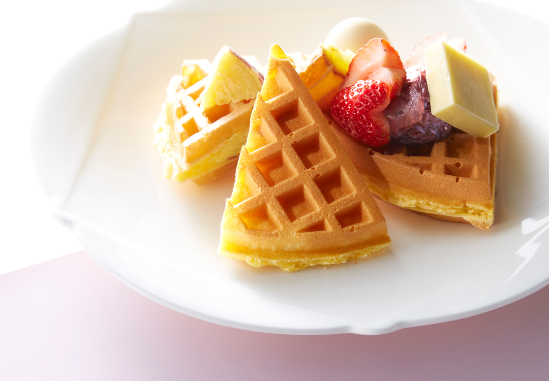 あんバターワッフル　イメージ