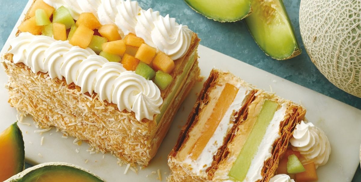 KIHACHIの「ダブルメロンパイ」が3年ぶりに復活！甘くてジューシーなメロン尽くしのティータイムへ