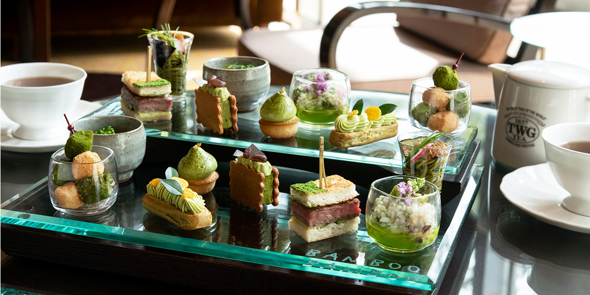 お茶の老舗「宇治園」とのコラボ！ 抹茶づくしの抹茶アフタヌーンティー＆スイーツ【シェラトン都ホテル東京】