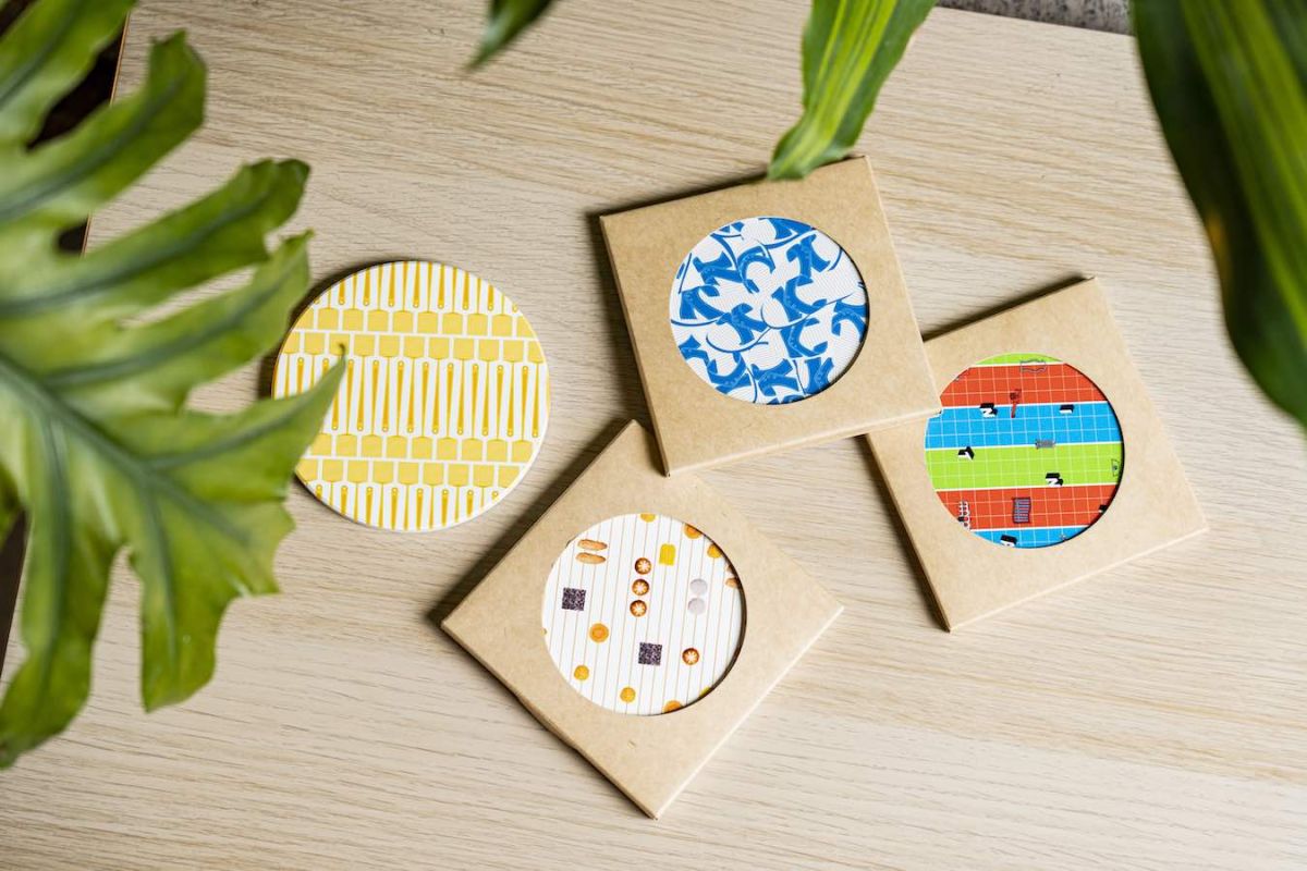 セラミックコースター各NT$200