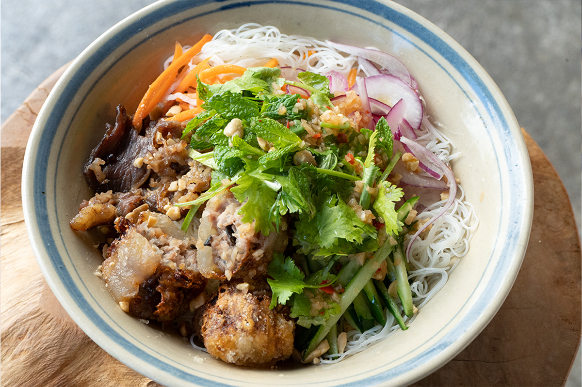 細米麺のボブン　1280円