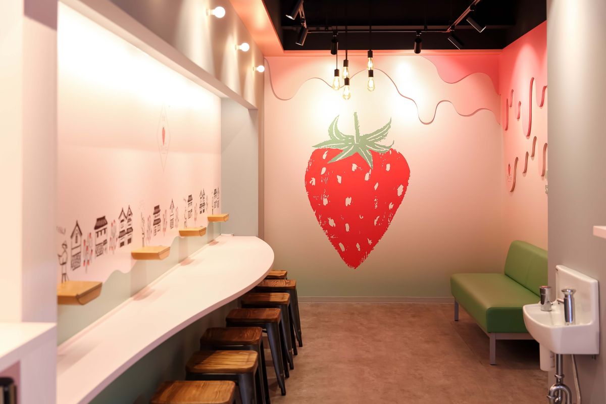 倉敷うふ、いちご。