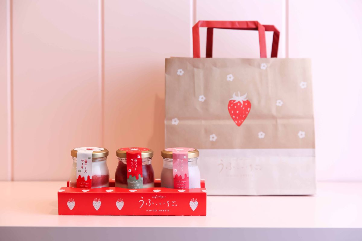 倉敷うふ、いちご。