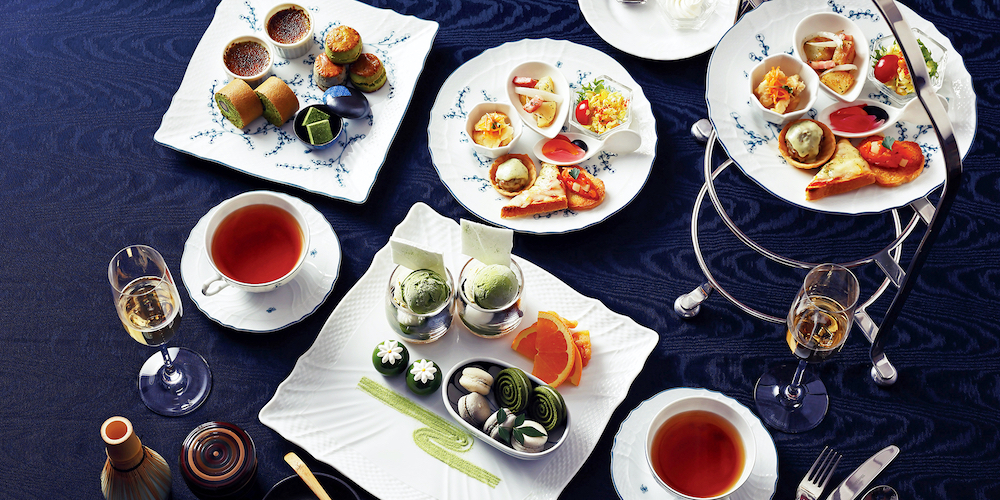 【ホテルオークラ京都】お茶がテーマのアフタヌーンティー「GINORI 1735コラボレーション アフタヌーンティー◆vol.4 新緑の頃 -お茶と京-」