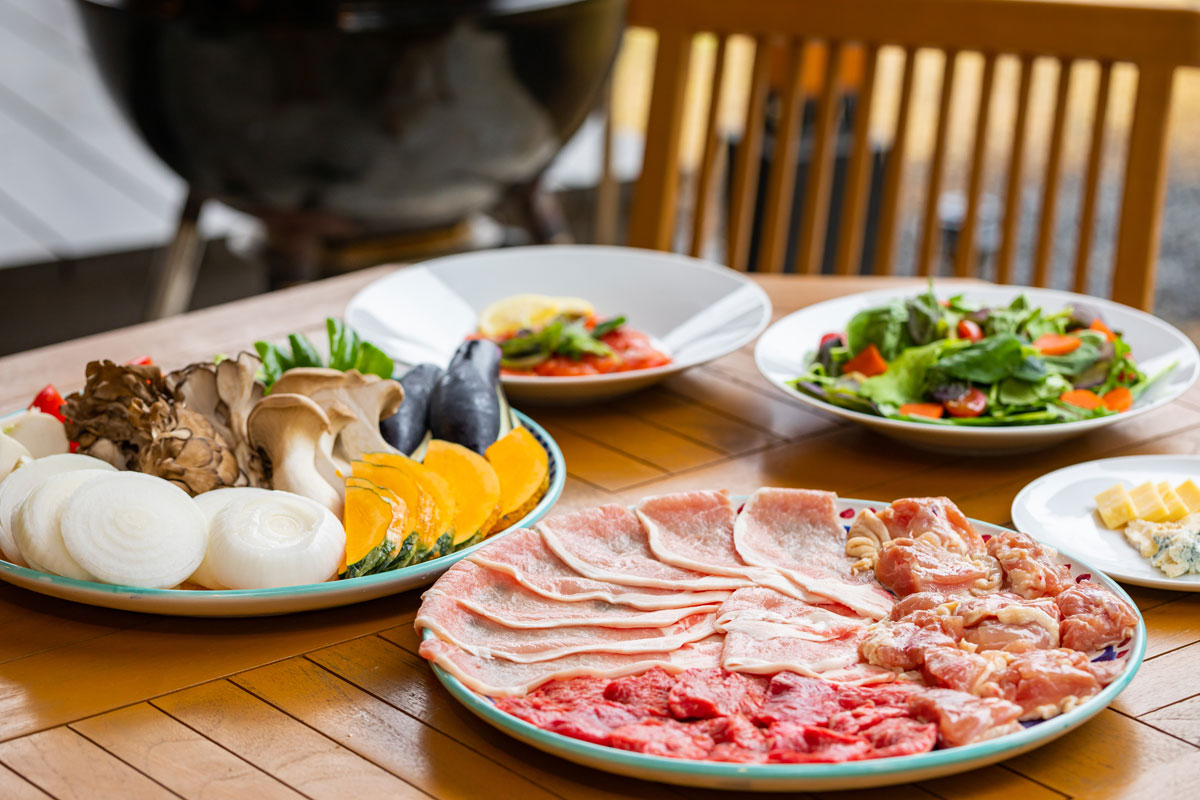 Naz特選BBQセット4～5人前25,000円（2～3人前は16,500円）