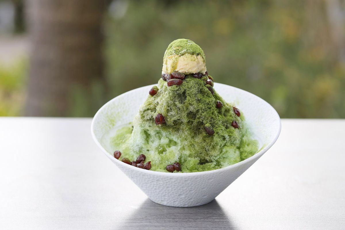 「抹茶」1400円 （ドリンクセット 1600円）