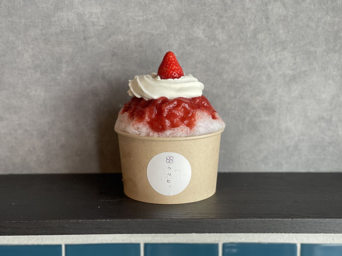 「こおりのショートケーキ」1200円