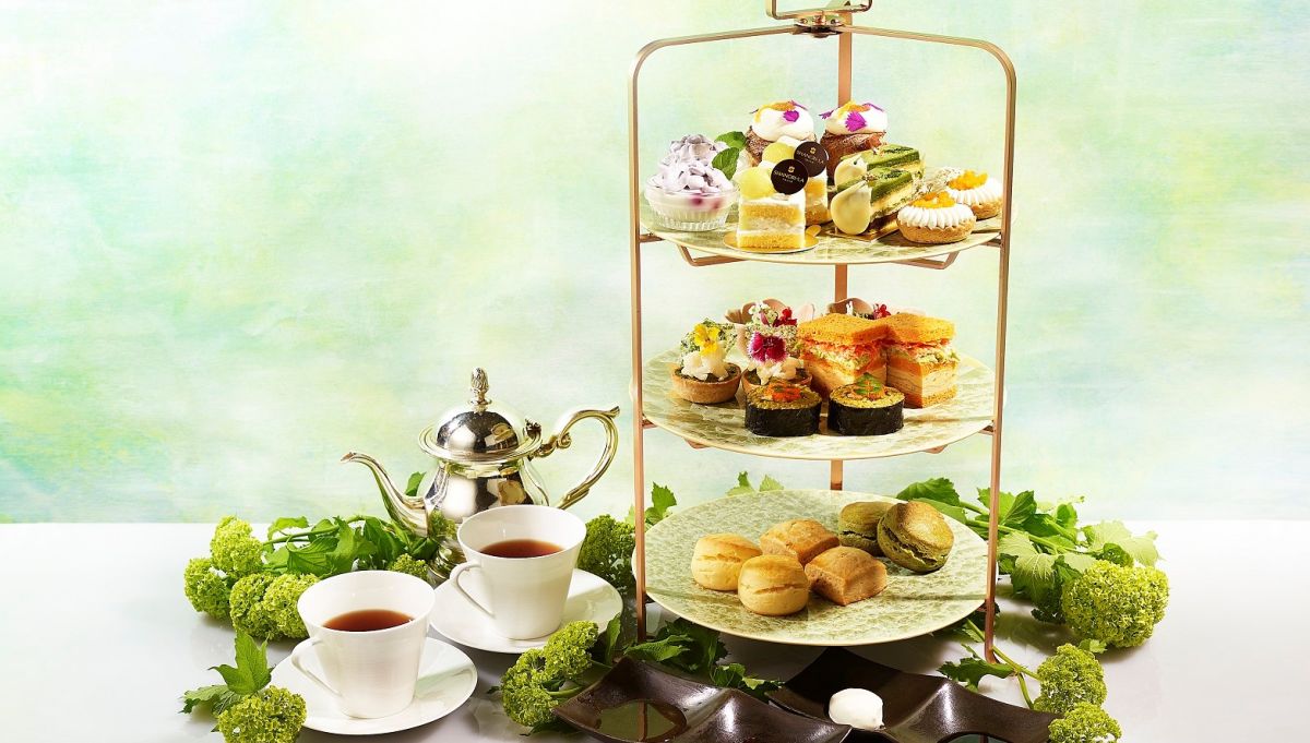 【シャングリ・ラ 東京】地上28階で優雅な午後のひとときを。濃厚な抹茶と初夏の味覚が楽しめる「アーリーサマーアフタヌーンティー」
