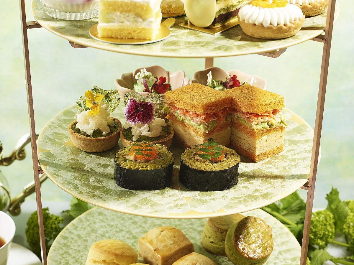 アーリーサマーアフタヌーンティー　セイボリーイメージ