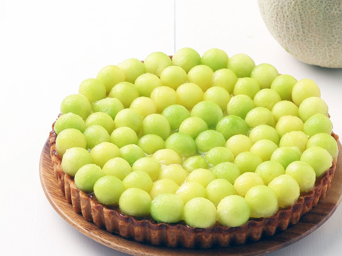 6月 メロンのタルト