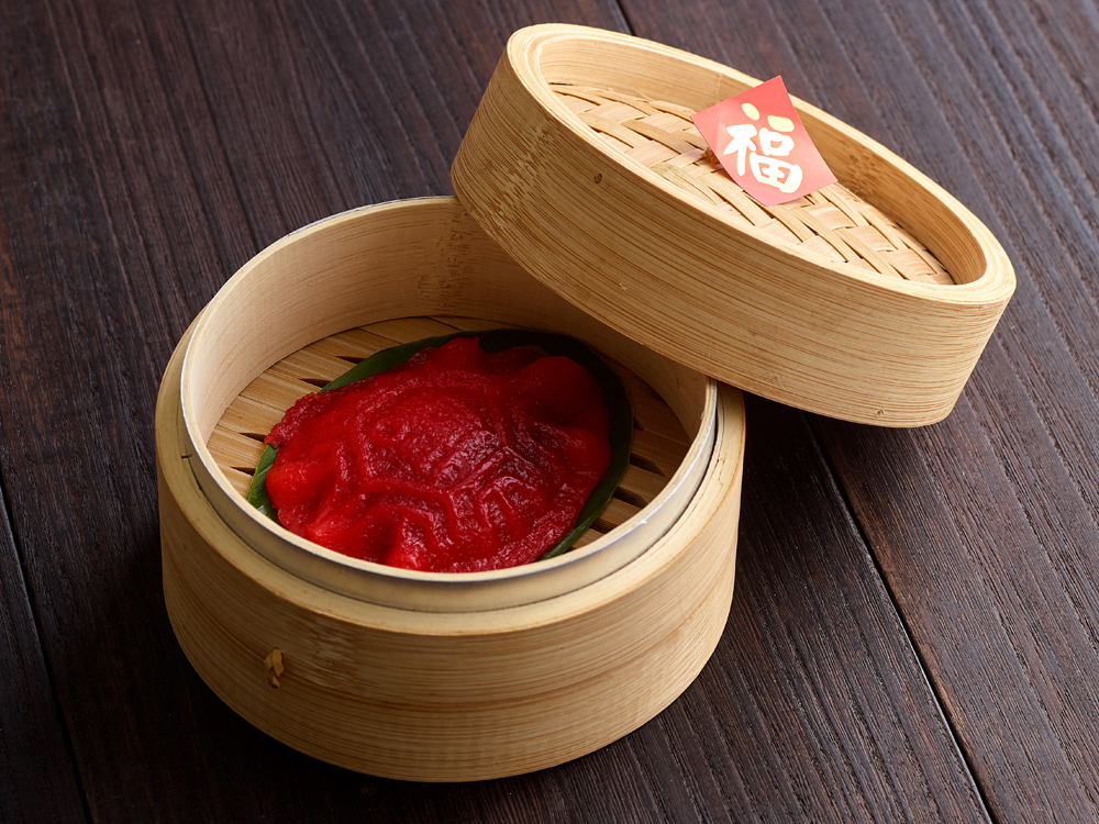 亀もち（紅龜粿）