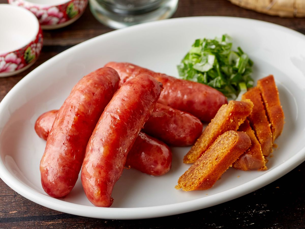 台湾ソーセージ（烏魚子香腸）