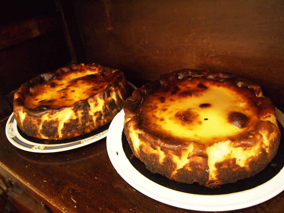 ラ・ヴィーニャで提供しているチーズケーキ