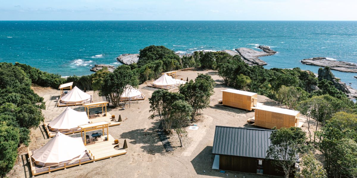 関西発のグランピング施設「In the Outdoor白浜志原海岸」（和歌山・南紀白浜）の魅力を徹底解説！