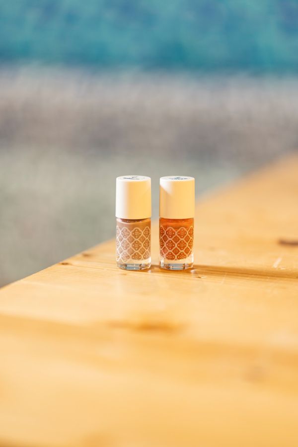 印花樂 x 小小PETITの水性ポリッシュ各NT$380。