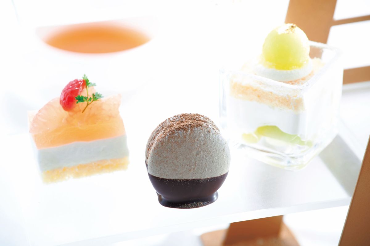 「ランドマークアフタヌーンティーセット ―Saison des feuilles（新緑の季節）―」下段イメージ