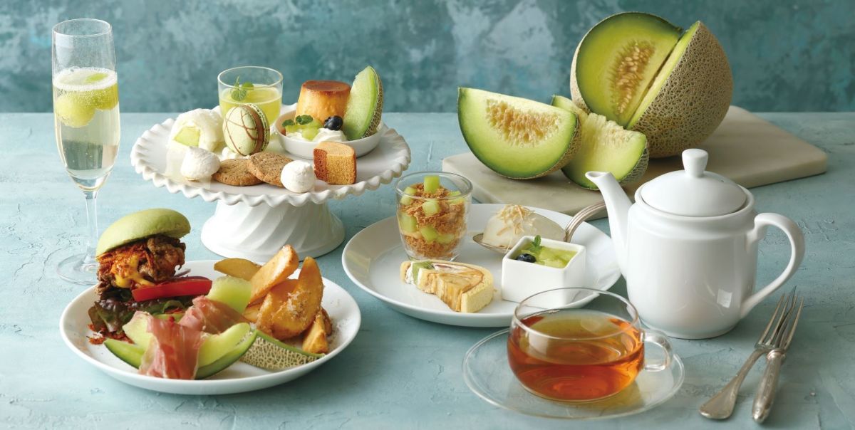 【キハチ 青山本店】人気のアフタヌーンティーに、今が旬のメロンスペシャルが登場！ さらに夜のヌン活もスタート♪