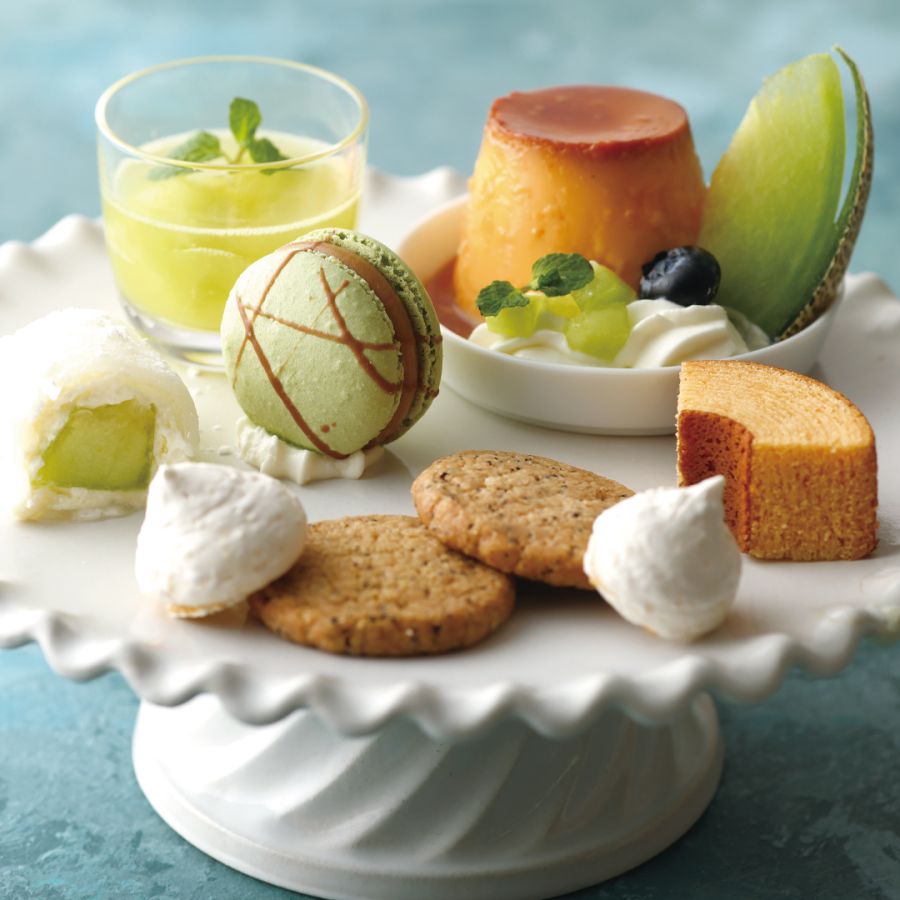 「KIHACHIのアフタヌーンティー ～メロンスペシャル～」スイーツイメージ