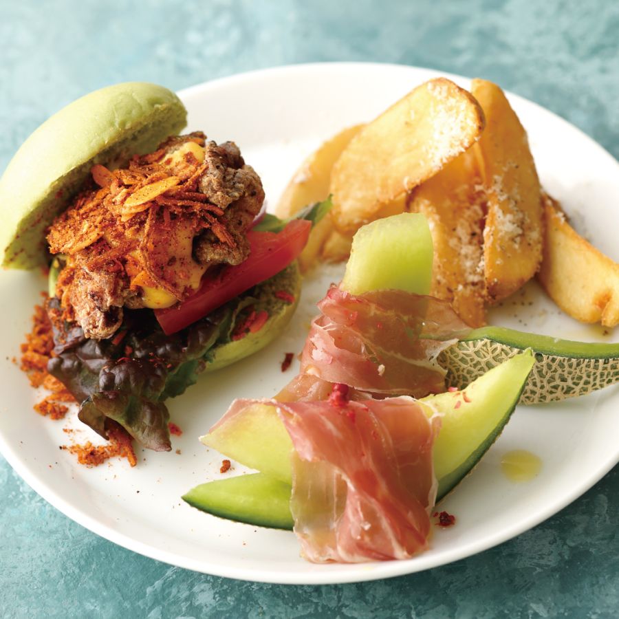 「KIHACHIのアフタヌーンティー ～メロンスペシャル～」セイボリーイメージ