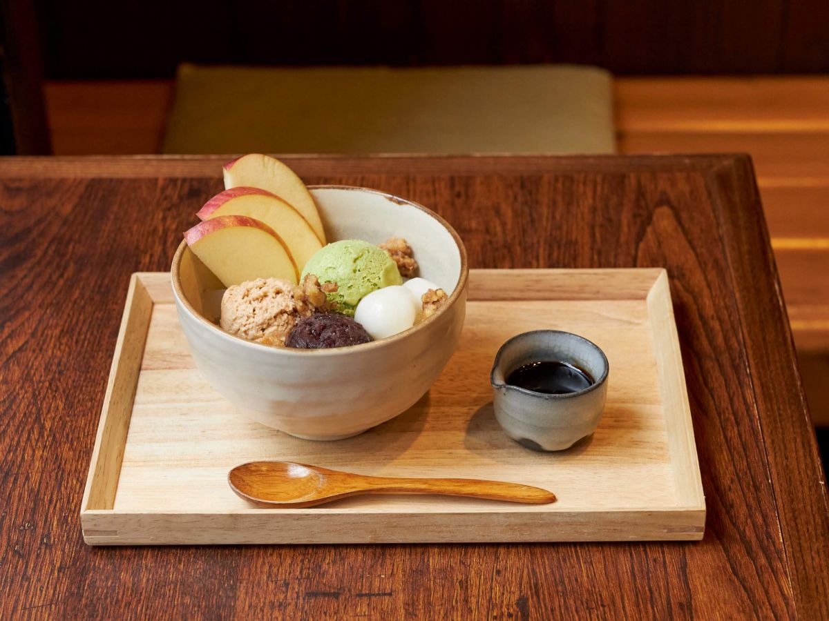 「特製・鎌倉くるみあんみつ」950円 