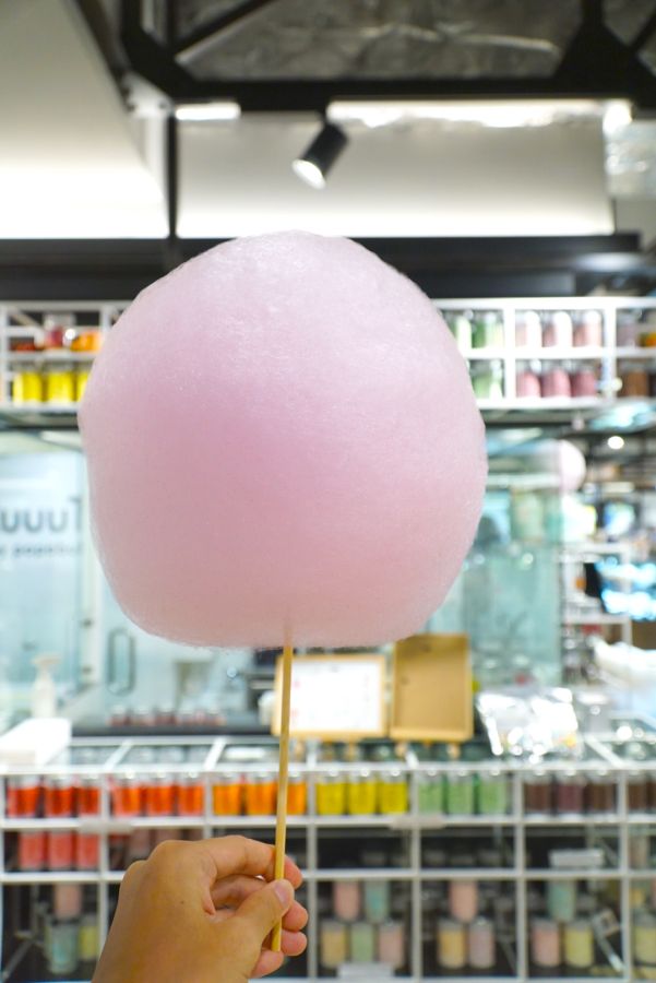 「棒付きコットン」591円