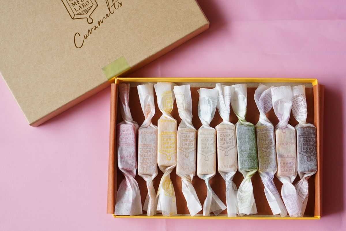 「横濱生キャラメルアソートBOX（10個）」1350円