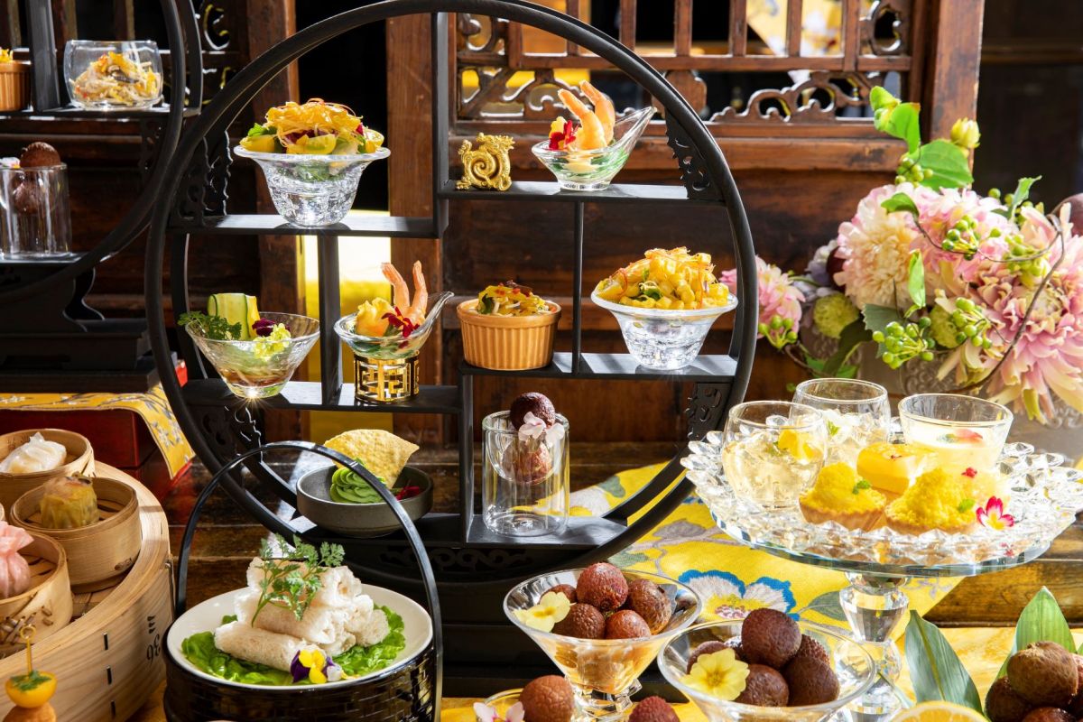 「チャイニーズアフタヌーンティー『シノワ・ジョーヌ』」イメージ