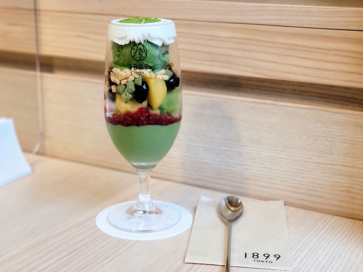 「1899お茶パフェ」1400円