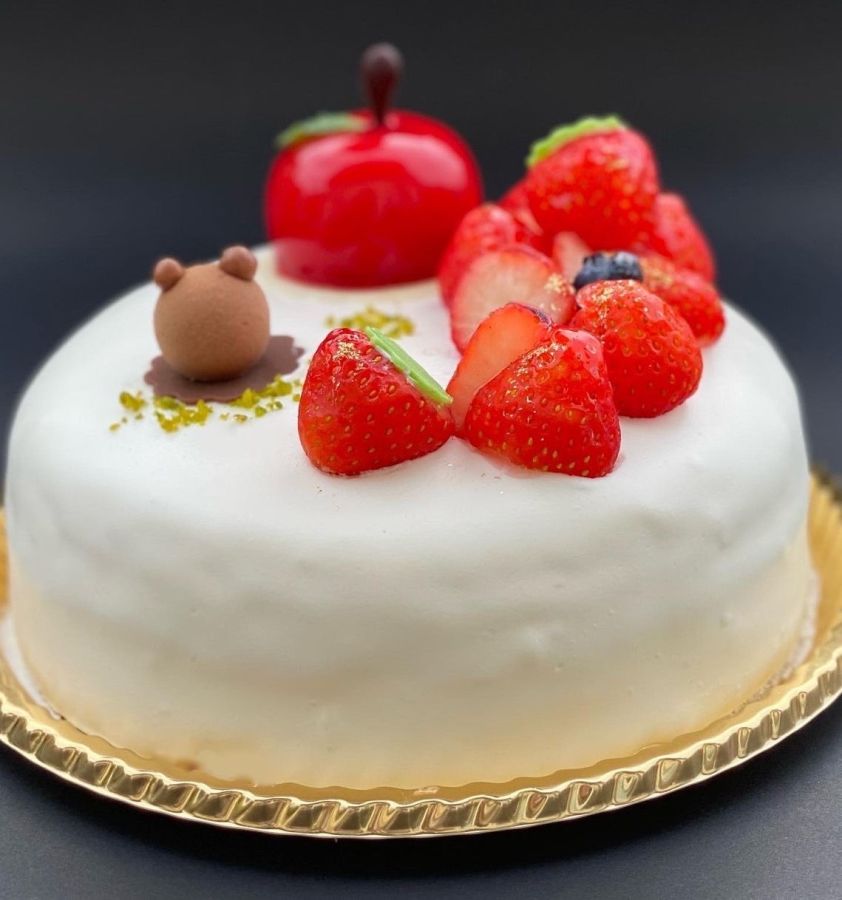 Little teethデコレーションケーキ（5号／4500円）