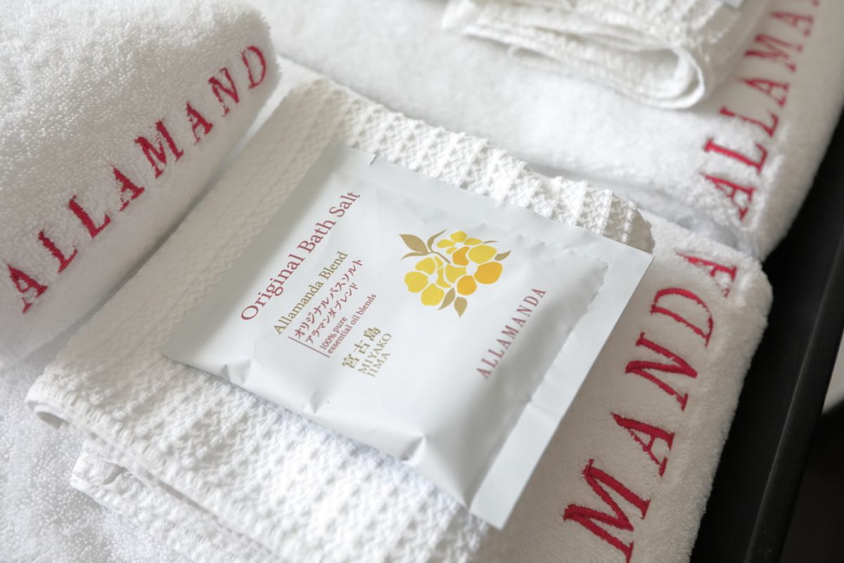 パッケージもかわいいオリジナルのバスソルト