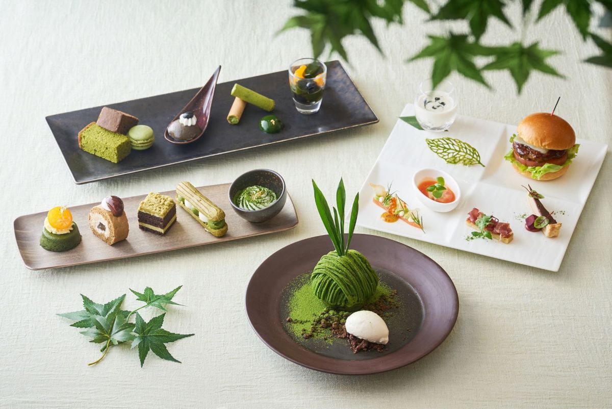 「宇治茶のスイーツコース」イメージ