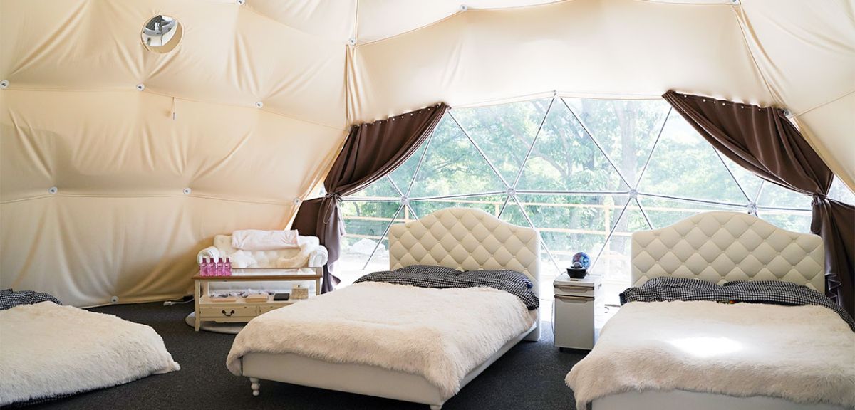 岐阜でグランピングするなら!ドーム型テントに泊まれる「星が見の杜」がオススメ