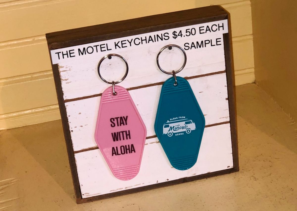 「キーチェーン」$4.50