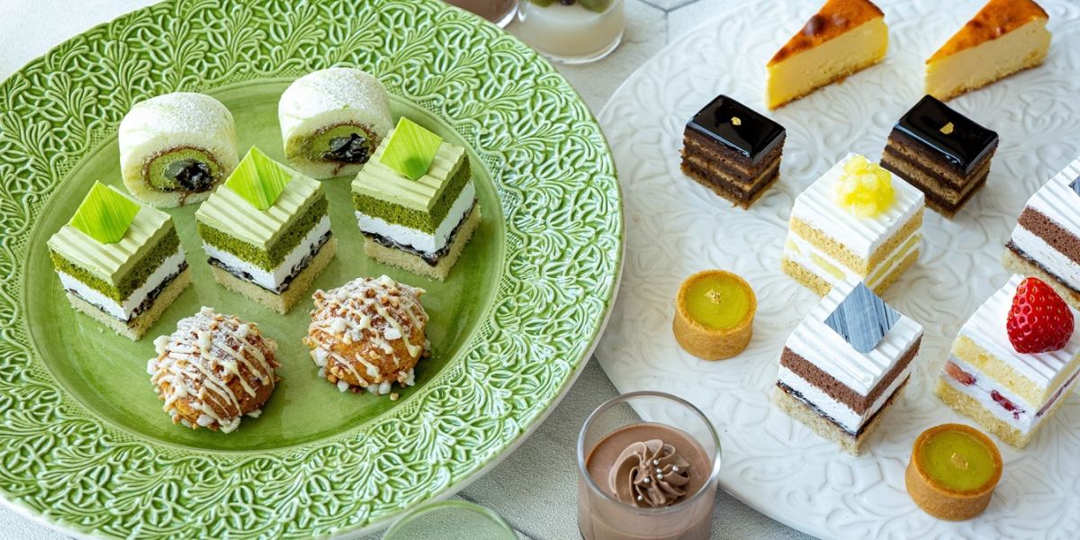 「祇園辻利」コラボの抹茶スイーツなどが食べ放題！「ホテルニューオータニ大阪」の贅沢ビュッフェ