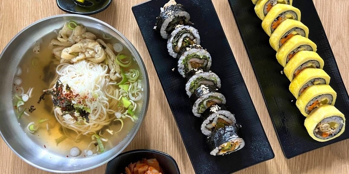 【韓国現地レポ】卵焼きキンパッが絶品！ ソウルオフィス街で大人気のキンパッ専門店