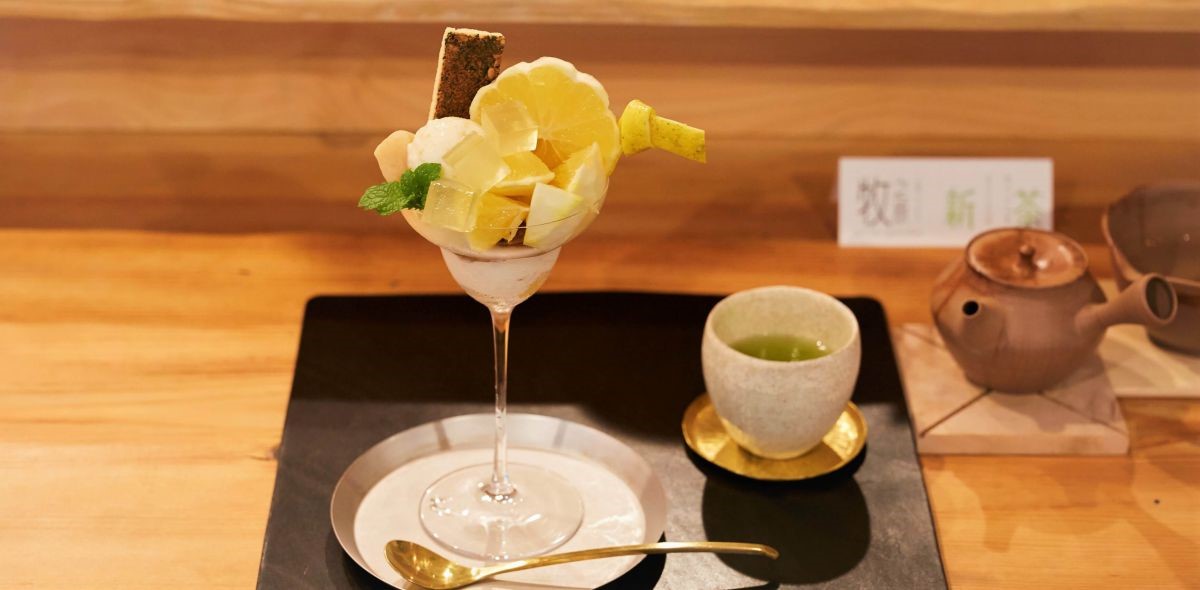 日本茶専門店「鎌倉倶楽部 茶寮 小町」のこだわり日本茶と極上レモンパフェ