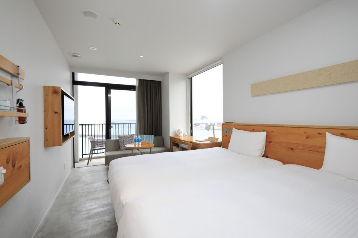 「コーナービューツイン」の客室