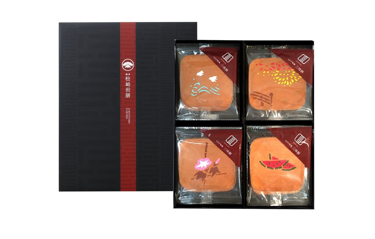 銀座　松﨑煎餅「大江戸松崎 暦 8枚入り」1080円