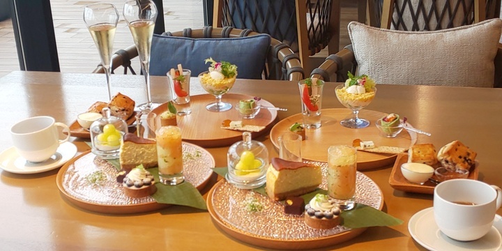【インターコンチネンタル横浜Pier 8】メロンは7月15日まで！ 海の見えるテラス席で旬を味わう絶景アフタヌーンティー