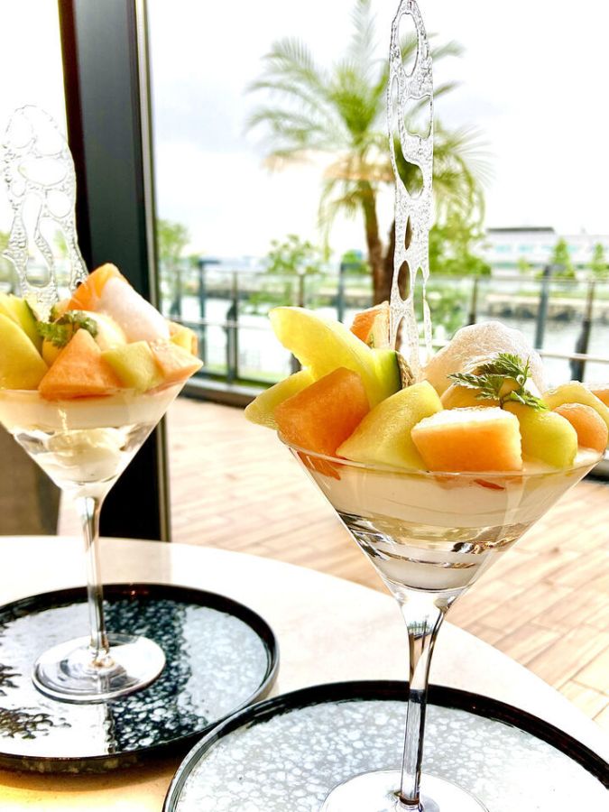 旬のフルーツのパルフェ（イメージ）