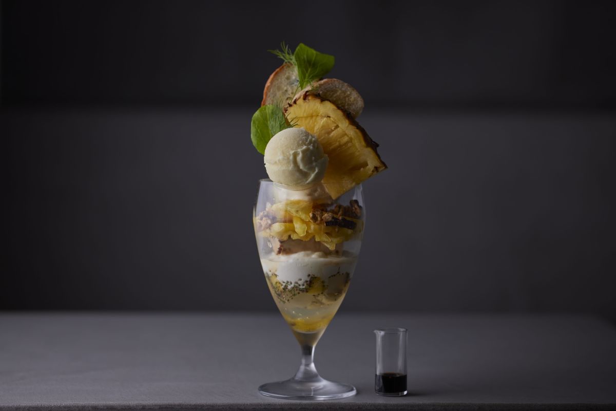 朝パフェ 3300円(ドリンク込み)