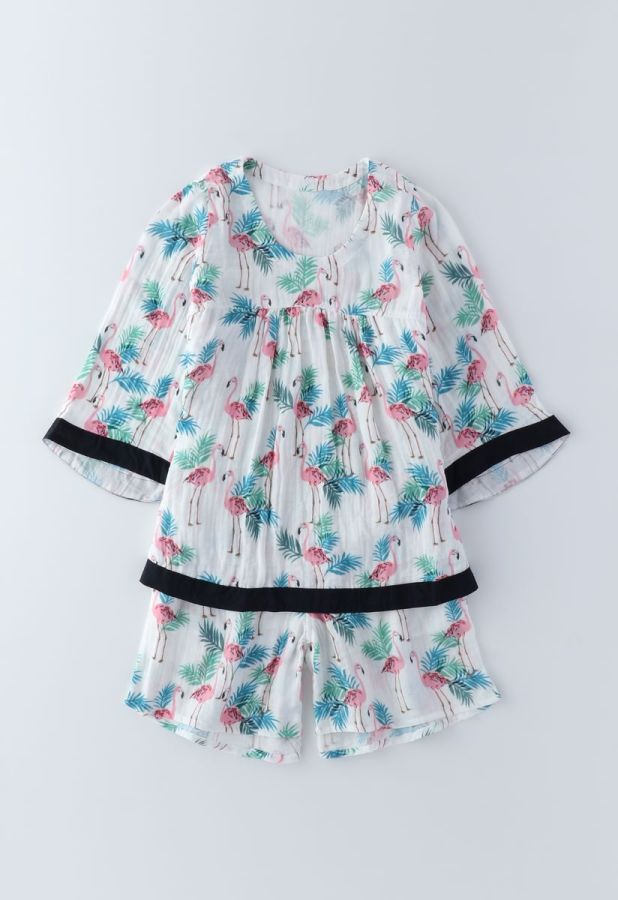 「フラミンゴギャザープルオーバーセット」3万5200円